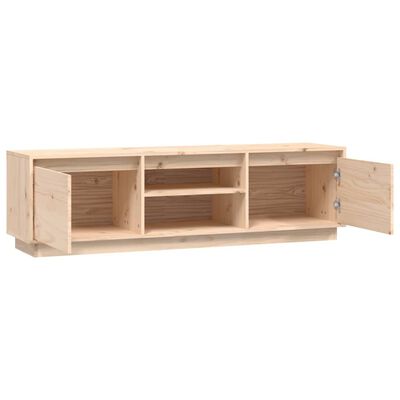 vidaXL TV Cabinet 140x35x40 cm Solid Wood Pine