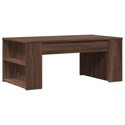 vidaXL Coffee Table Brown Oak 102x55x42 cm Engineered Wood