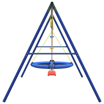 vidaXL Outdoor Swing Set with Swing, Disc Swing, Saucer Swing