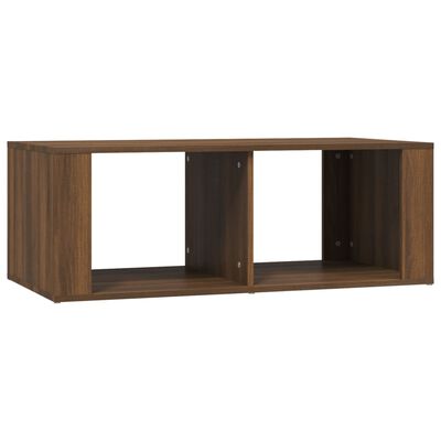 vidaXL Coffee Table Brown Oak 100x50x36 cm Engineered Wood