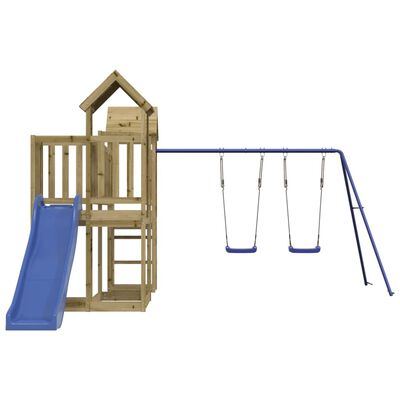 vidaXL Outdoor Playset Impregnated Wood Pine