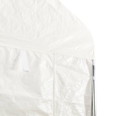 vidaXL Gazebo with Roof White 20.07x2.28x2.69 m Polyethylene