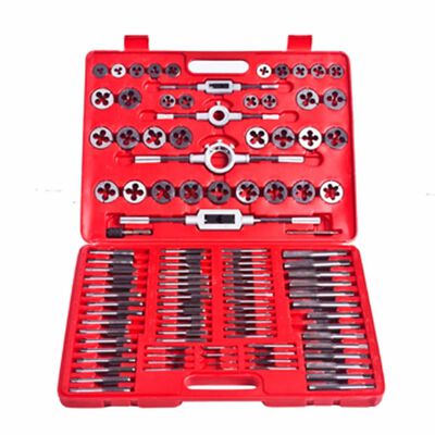 vidaXL Tap & Die Tool Set 111 piece