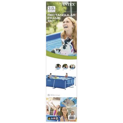 Intex Swimming Pool Rectangular Frame 300x200x75 cm 28272NP