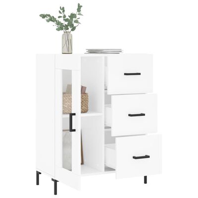 vidaXL Sideboard White 69.5x34x90 cm Engineered Wood