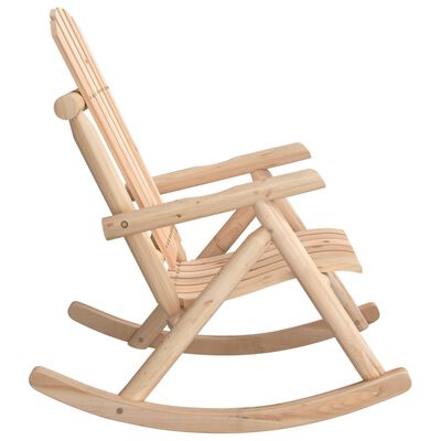 vidaXL Garden Rocking Chair 69x96x101 cm Solid Wood Spruce