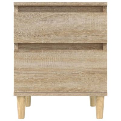 vidaXL Bedside Cabinet Sonoma Oak 40x35x50 cm