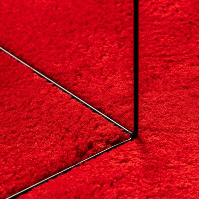 vidaXL Rug HUARTE Short Pile Soft and Washable Red 80x150 cm