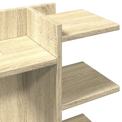 vidaXL Desk Organiser Sonoma Oak 42x21.5x42 cm Engineered wood