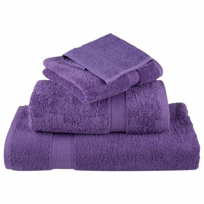 vidaXL Premium Bath Towels SOLUND 2 pcs 100x150 cm 600 gsm