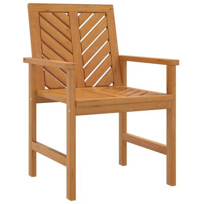 vidaXL Garden Dining Chairs 3 pcs Solid Wood Acacia