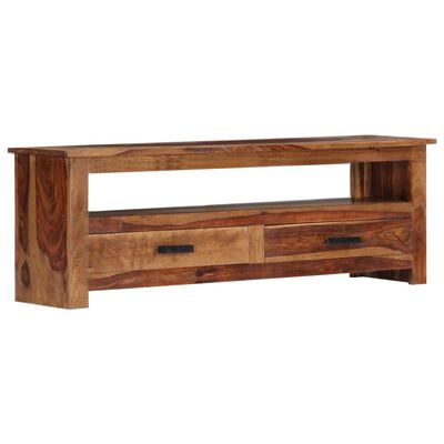 vidaXL TV Cabinet 118x30x40 cm Solid Wood