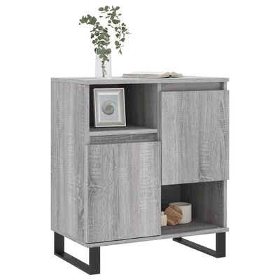 vidaXL Sideboard Grey Sonoma 60x35x70 cm Engineered Wood