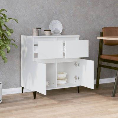 vidaXL Sideboard White 60x35x70 cm Engineered Wood