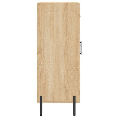 vidaXL Sideboard Sonoma Oak 69.5x34x90 cm Engineered Wood