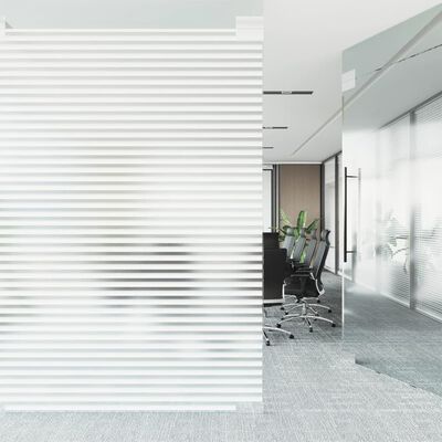 vidaXL Window Films 2 pcs Frosted Blinds Pattern PVC