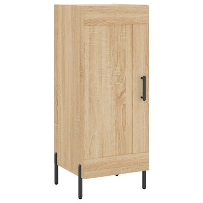 vidaXL Highboard Sonoma Oak 34.5x34x180 cm Engineered Wood