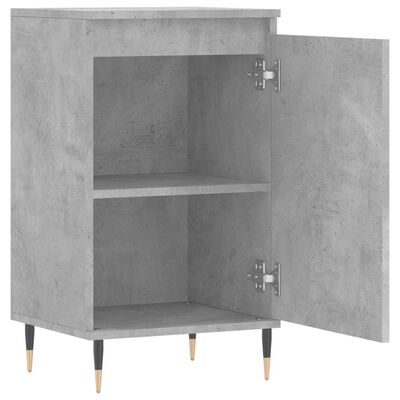 vidaXL Sideboards 2 pcs Concrete Grey 40x35x70 cm Engineered Wood