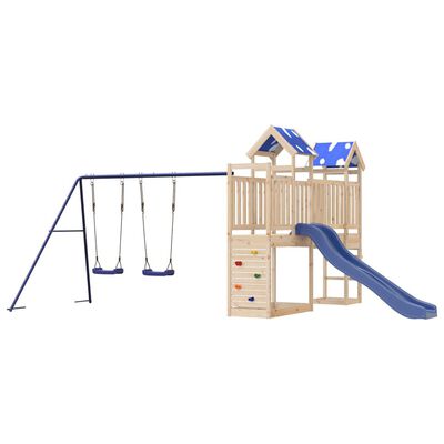 vidaXL Outdoor Playset Solid Wood Pine