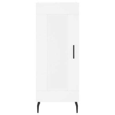 vidaXL Highboard White 34.5x34x180 cm Engineered Wood