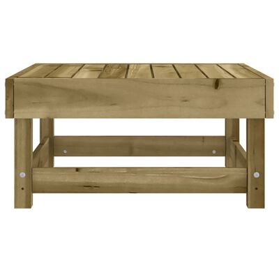 vidaXL Garden Footstool Impregnated Wood Pine