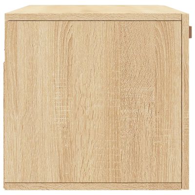 vidaXL Wall Cabinet Sonoma Oak 80x36.5x35 cm Engineered Wood