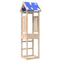 vidaXL Play Tower 52.5x46.5x208 cm Solid Wood Pine