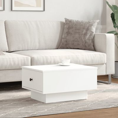 vidaXL Coffee Table White 60x45x31 cm Engineered Wood