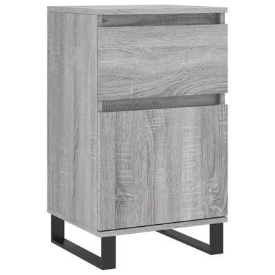 vidaXL Sideboard Grey Sonoma 40x35x70 cm Engineered Wood