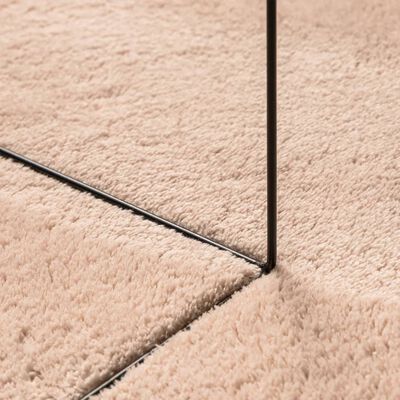 vidaXL Rug HUARTE Short Pile Soft and Washable Blush 80x250 cm