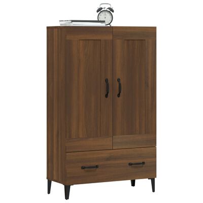 vidaXL Highboard Brown Oak 70x31x115 cm Engineered Wood