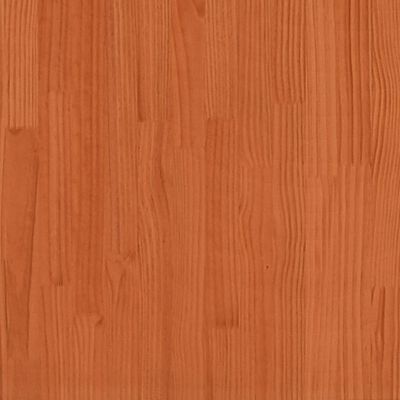 vidaXL Headboard Wax Brown 75 cm Solid Wood Pine
