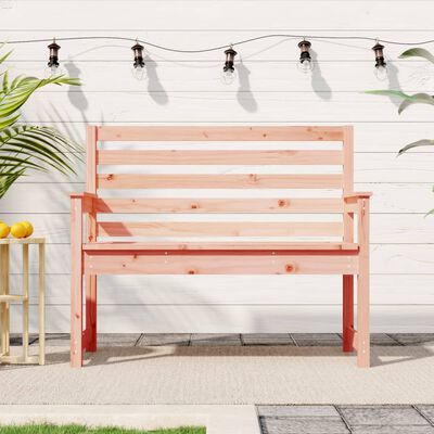 vidaXL Garden Bench 109x48x91.5 cm Solid Wood Douglas