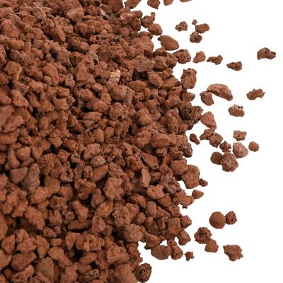 vidaXL Volcanic Rocks 10 kg Red 5-8 mm