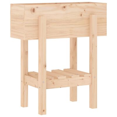 vidaXL Garden Planter 62x30x69 cm Solid Wood Pine