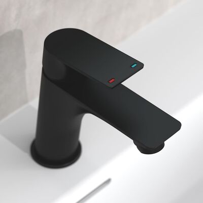 SCHÜTTE Basin Mixer BOSTON Matte Black