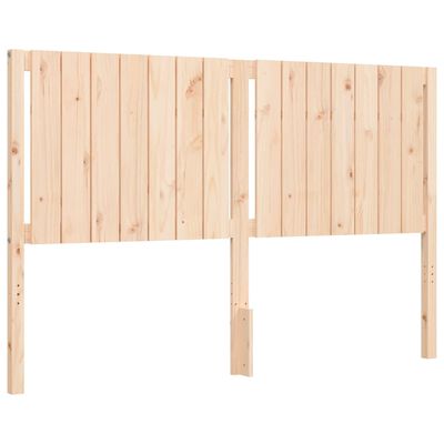 vidaXL Bed Frame without Mattress 160x200 cm Solid Wood Pine