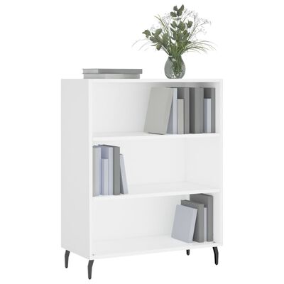 vidaxL Shelf Cabinet White 69.5x32.5x90 cm Engineered Wood