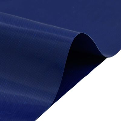 vidaXL Tarpaulin Blue 1x2.5 m 650 g/m²