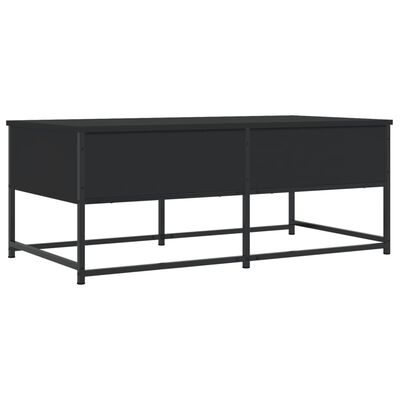 vidaXL Coffee Table Black 100x51x40 cm Engineered Wood