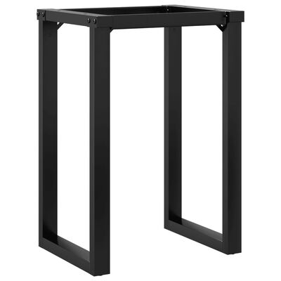 vidaXL Dining Table Legs O-Frame 50x40x73 cm Cast Iron