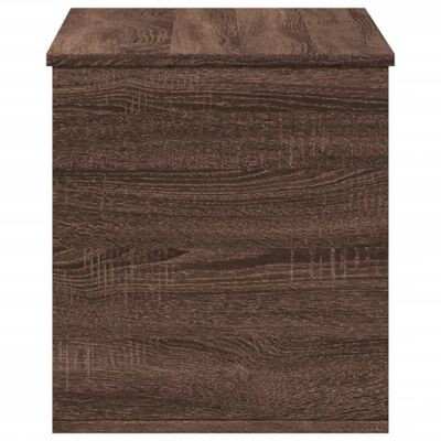 vidaXL Storage Box Brown Oak 100x42x46 cm Engineered Wood