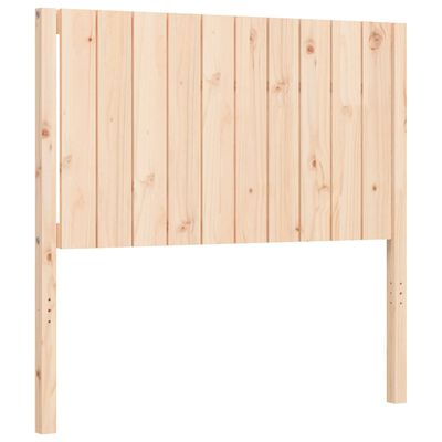 vidaXL Bed Frame without Mattress 100x200 cm Solid Wood