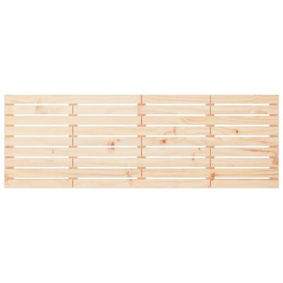vidaXL Wall Headboard 186x3x63 cm Solid Wood Pine