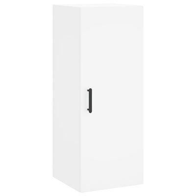 vidaXL Wall Mounted Cabinet White 34.5x34x90 cm