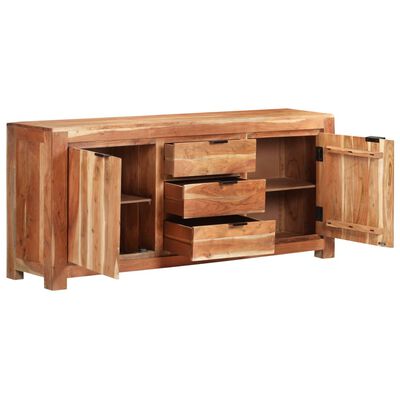 vidaXL Sideboard 175x40x75 cm Solid Acacia Wood