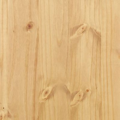 vidaXL Wardrobe Corona 194x52x186 cm Solid Wood Pine