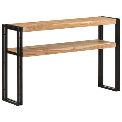 vidaXL Console Table 120x30x75 cm Solid Acacia Wood