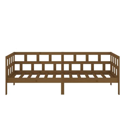 vidaXL Day Bed without Mattress Honey Brown Solid Wood Pine 80x200 cm