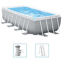Intex Swimming Pool Set “Prism Frame Rectangular 400x200x122 cm